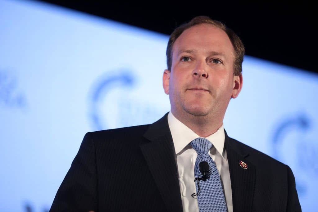 Former Republican congressman Lee Zeldin.